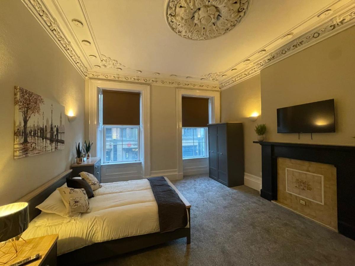 Traditional 5 Bedroom City Centre Apartment 格拉斯哥 外观 照片